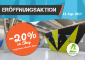 Shop Aktion am Eröffnungstag