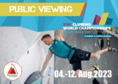 Public Viewing Kletter WM Bern 2023